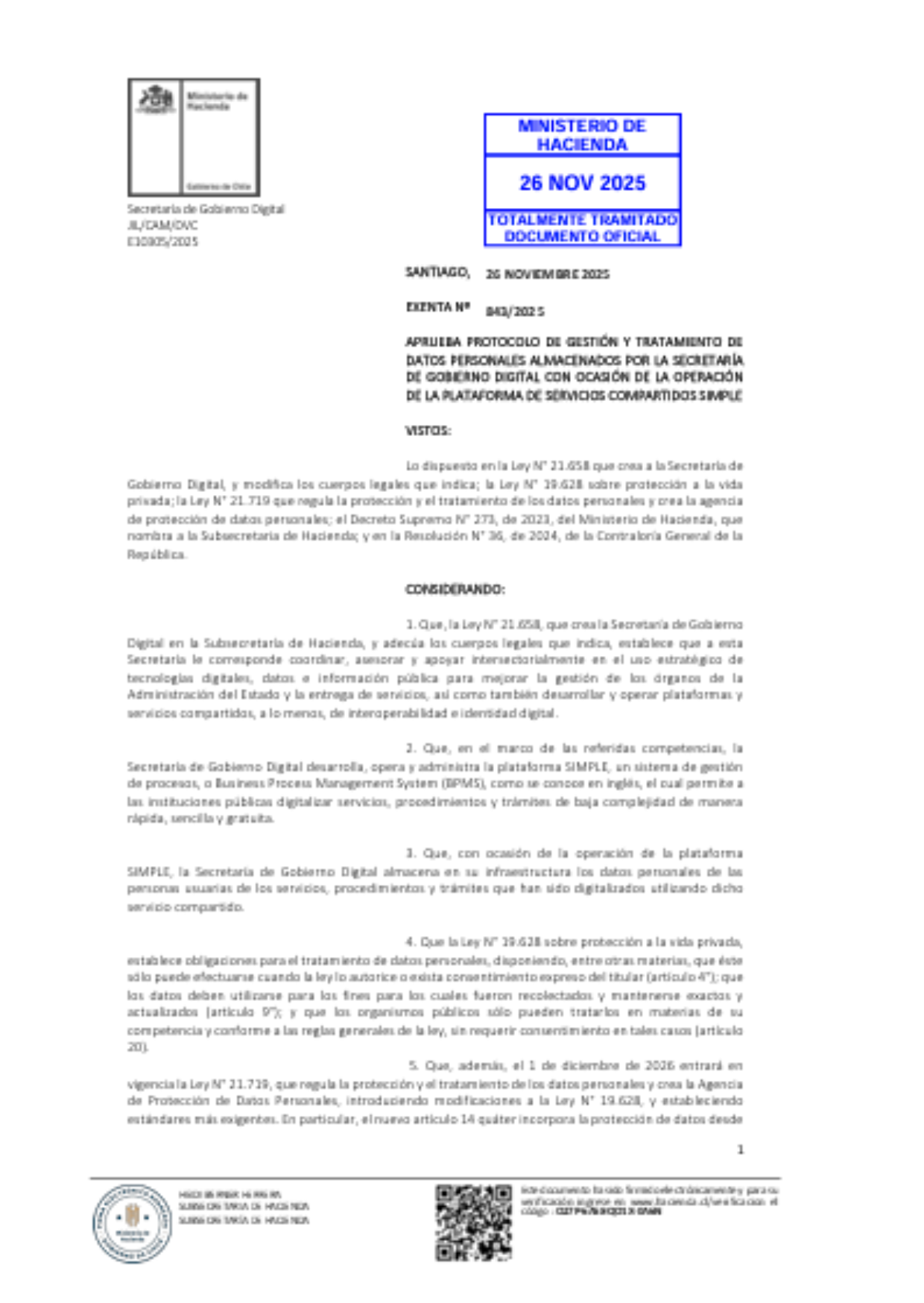 Imagen para recurso Protocolo de Gestión y Tratamiento de Datos Personales