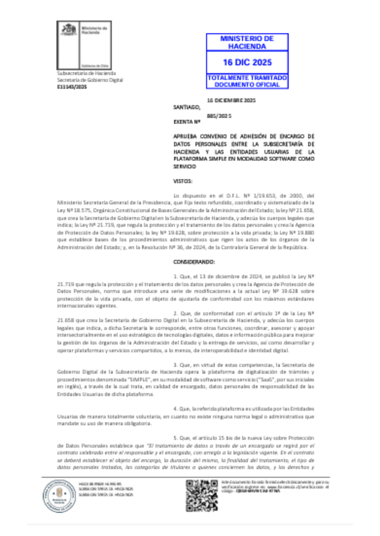 Imagen para recurso Convenio de Adhesión y Encargo de Datos Personales